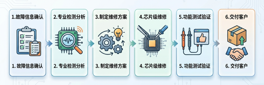我们的维修过程